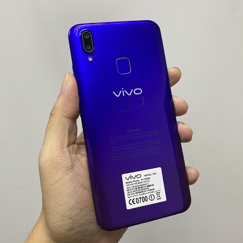 Vivo Y95 4G 100% Original Showroom DemoSet 90-95% Like New
