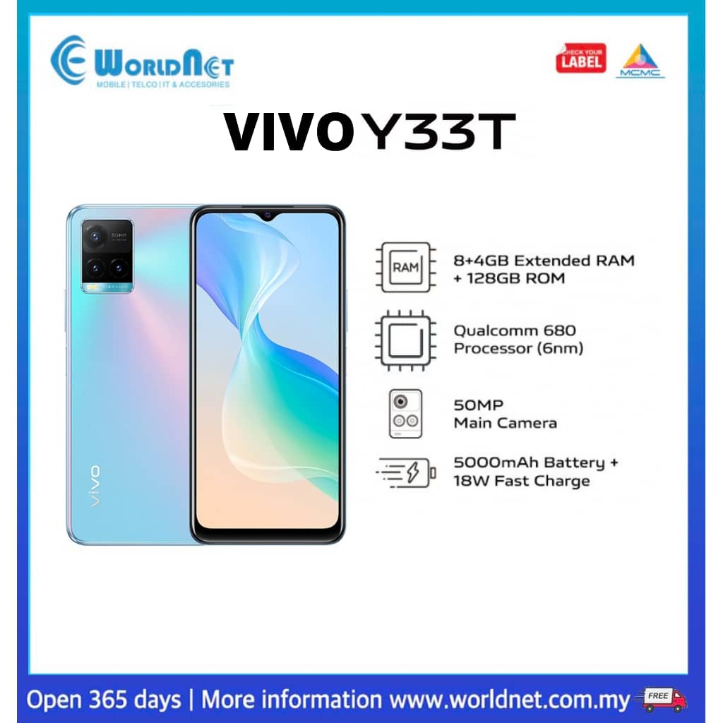 Vivo Y33T 6.58