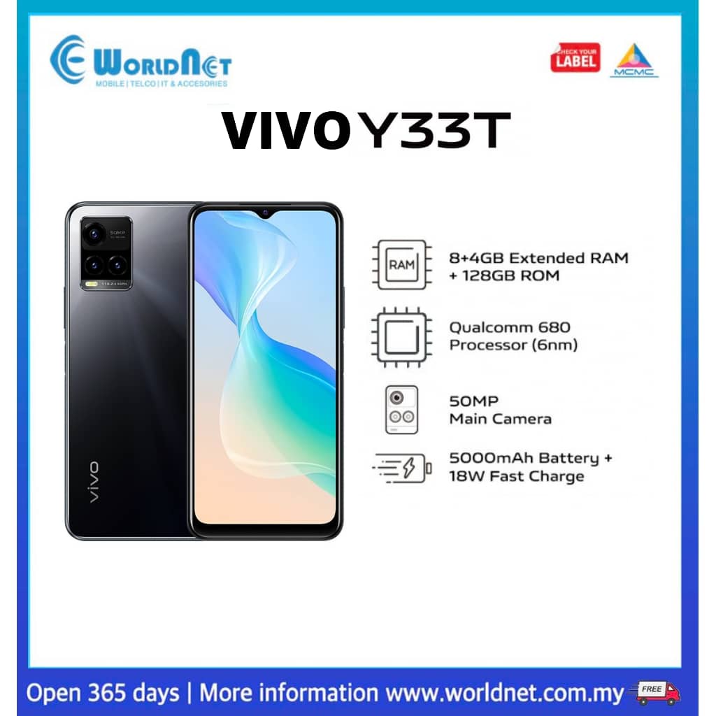 Vivo Y33T 6.58