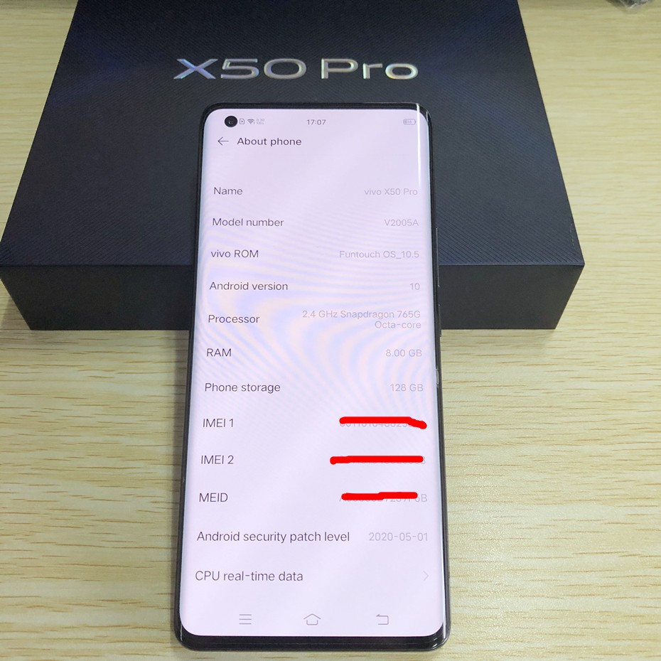 Original for VIVO X50 Pro 5G Mobile Phone Super Se