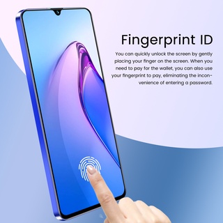 Rino8Pro 5G Smartphone 7.5inch HD Full Screen 12GB+512GB Memory Camera 24MP+58MP telefon murah Facto