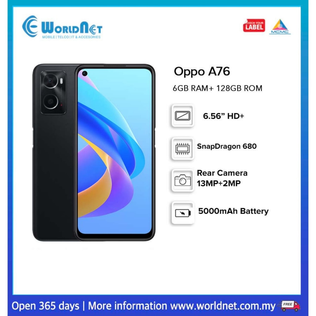 Oppo A76 6.56