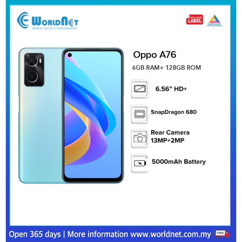 Oppo A76 6.56