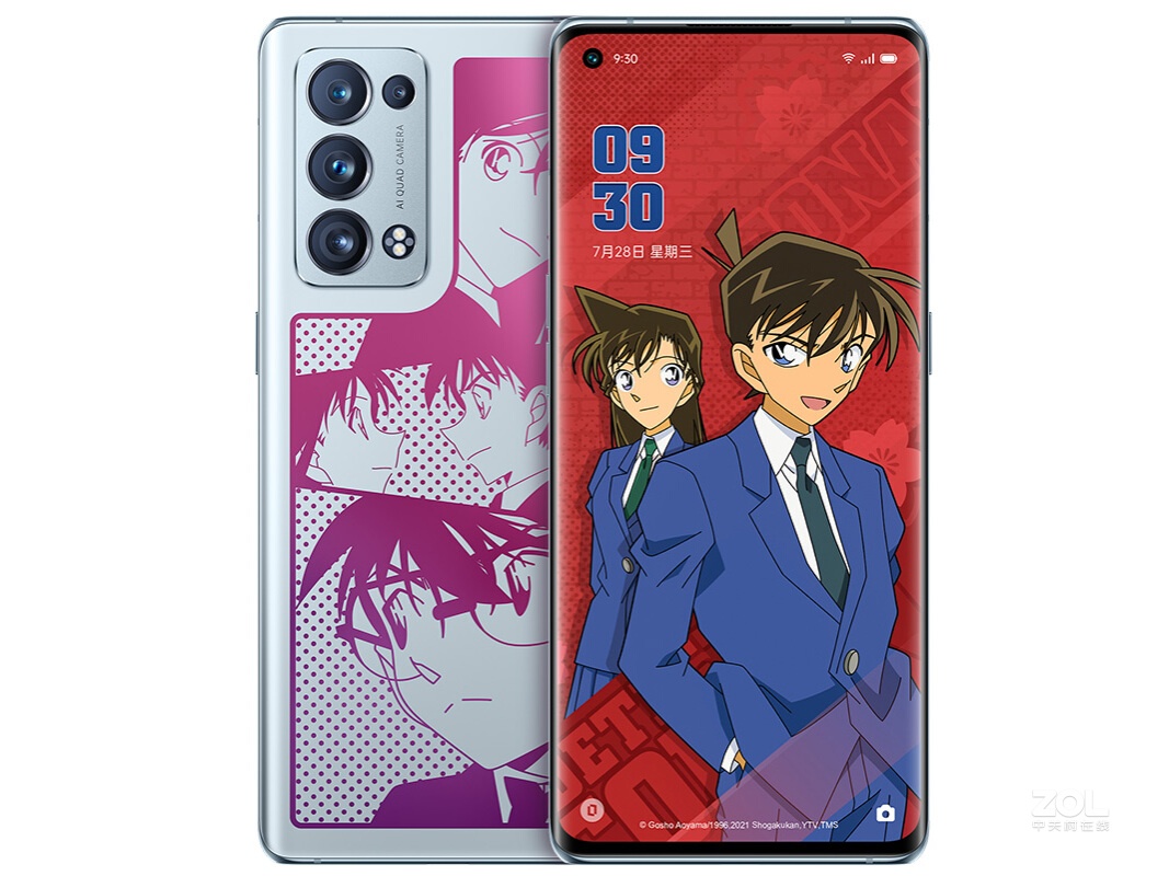 Original OPPO Reno 6 Pro Plus Detective Conan 6.55