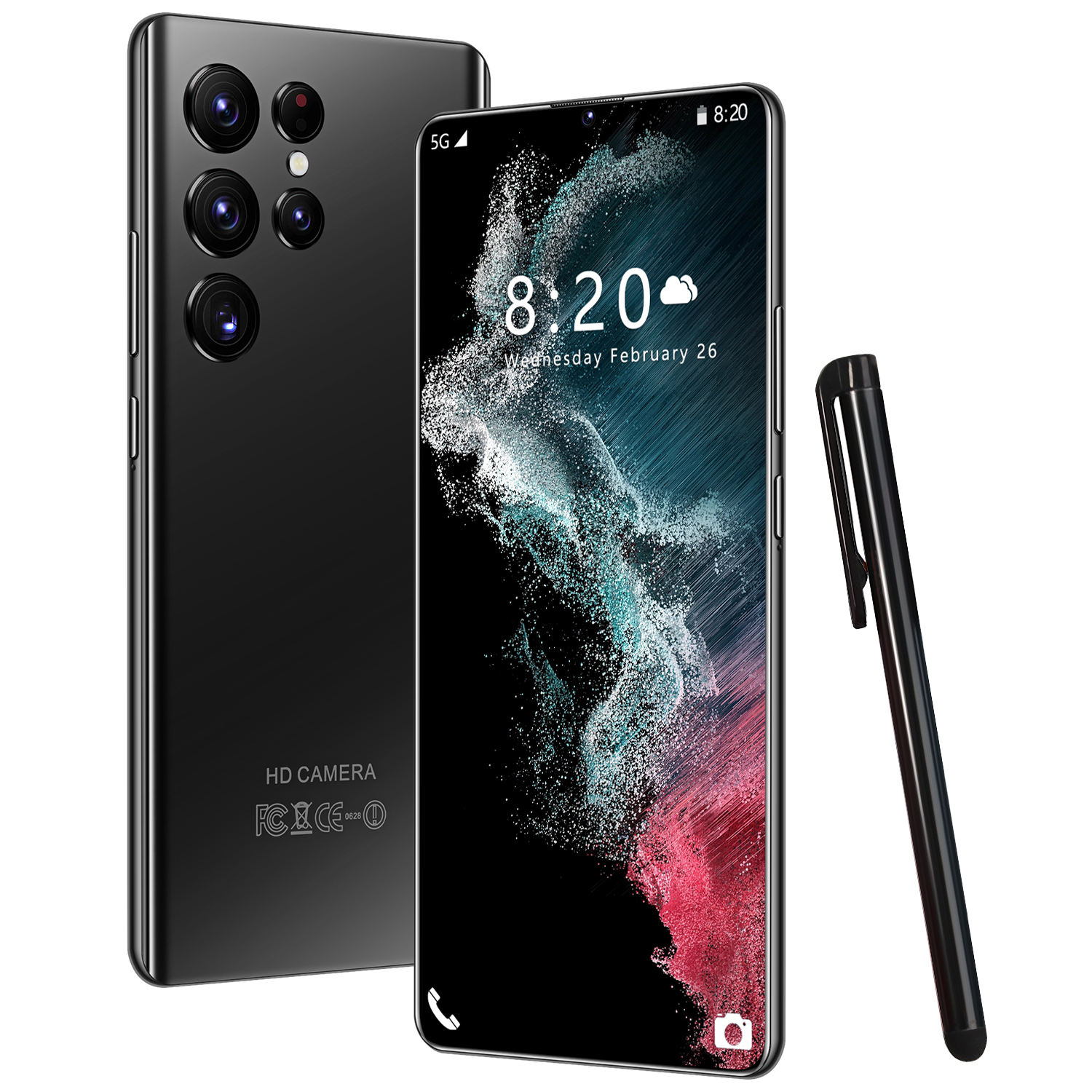 5G Smartphone S22 Ultra 6.7 inch Big Screen 16GB+512GB Smartphone Android 6800mAh 5G Cellphone Dual 