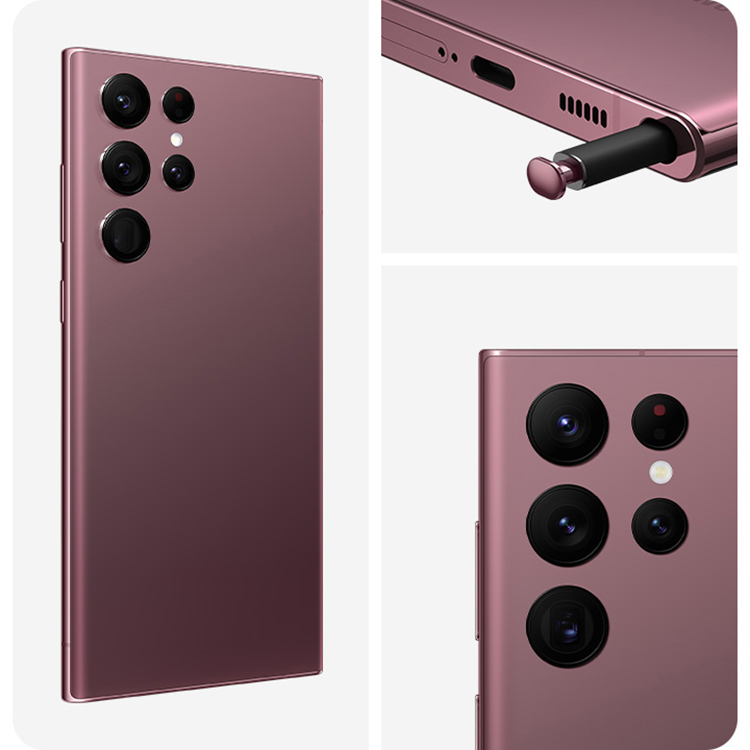 2022 Smartphone for Samsung S22 Ultra 5G original unlocked wholesale Android 12 Global Version 6.8 i