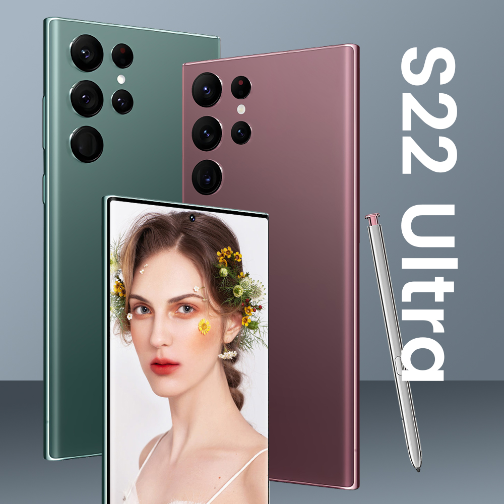 2022 NEW Galax S22 Ultra 5g Phone 7.3 Inch 16Gb + 1Tb  Android Smartphone Android 12.0 Mobile Phones