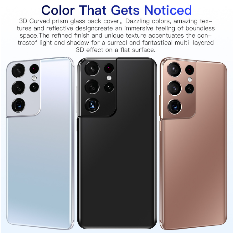 2022 S22 ultra s21+ pro New Smartphones 5G Smart Mini Cell Mobile 2Nd Hand Phones Cheap Phone