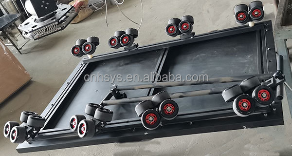 32 Wheels Flat Film Camera Track Dolly Car Scooter