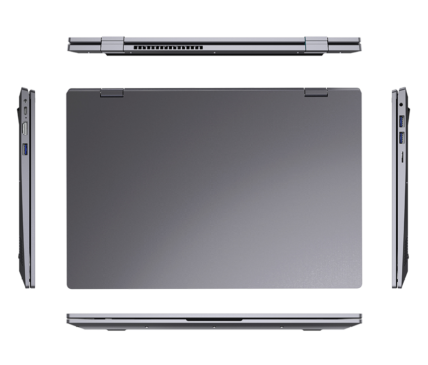 13.3inch yoga style 360 degree rotating Touch supe