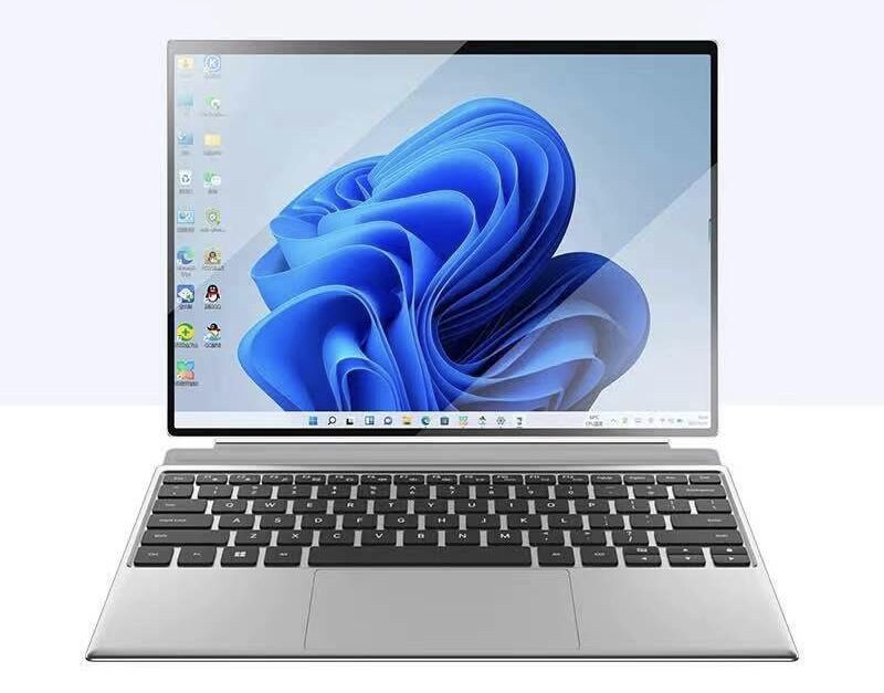 12 inch Detachable touch screen Laptop with Win11 System and 3000*2000 pixels Notebook computer for 