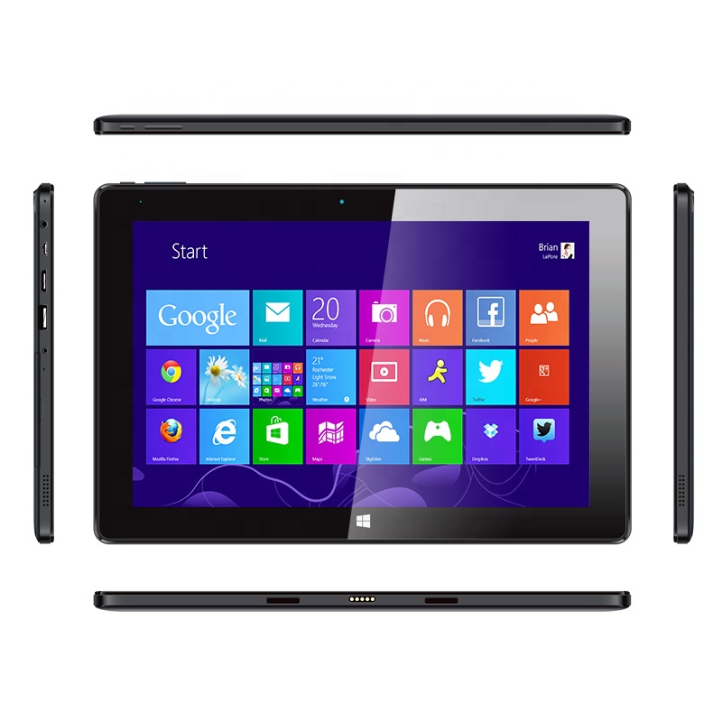 Original 10.1inch Touch Screen 2in1 laptops with detachable magnetic POGO PIN keyboard windows 10 ho