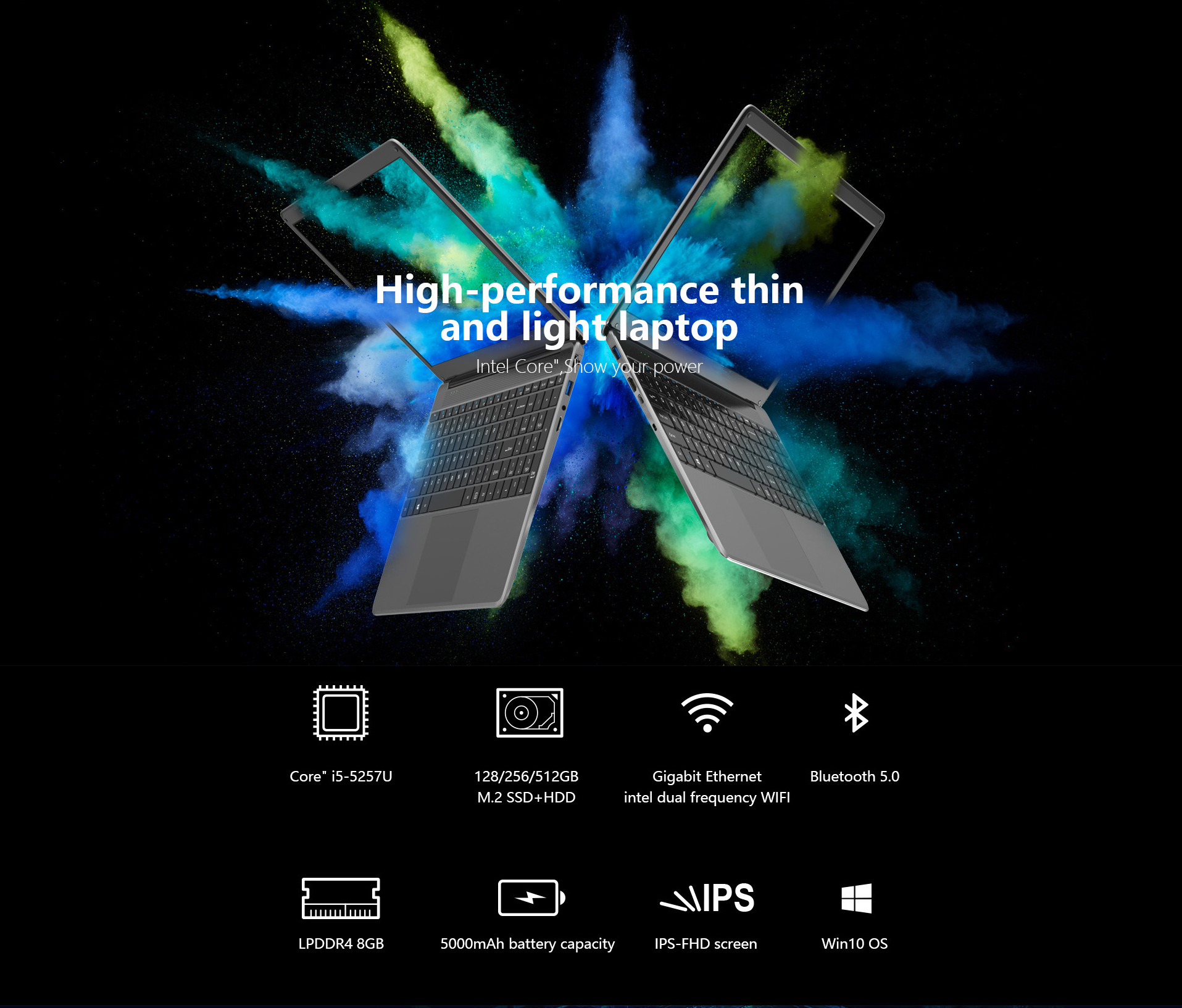 New design 8gb 8GB RAM 256GB 512GB SSD new laptop 