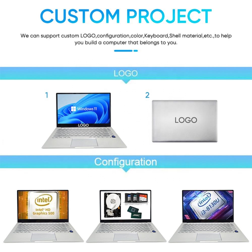 Factory Direct Sale Cheap 14.1'' Portable Notebook Portatil Computer Laptops