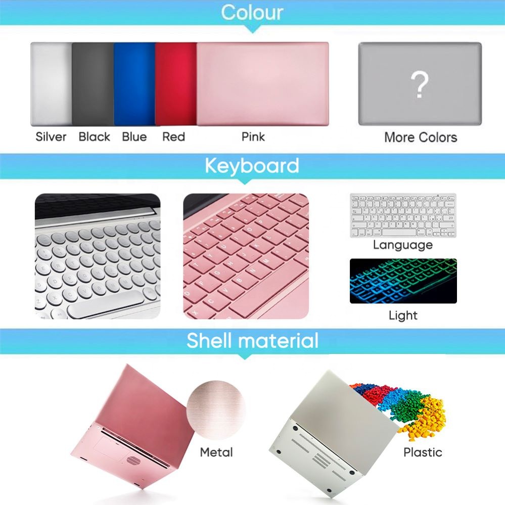 Factory Direct Sale Cheap 14.1'' Portable Notebook Portatil Computer Laptops
