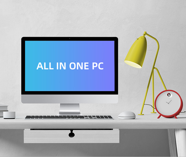 Wholesale Factory Price computers laptops and desktops Intel WIFI desktop pc computer All In One Des