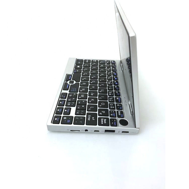 rotation 2 in 1 metal narrow border OGS backlit keyboard mini tablet pc laptops