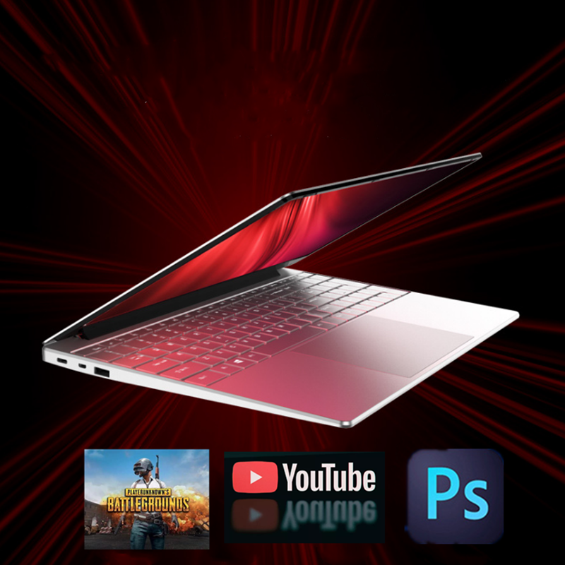 2022 new 15.6-inch full-screen computer quad-core thin and light computer business office laptop