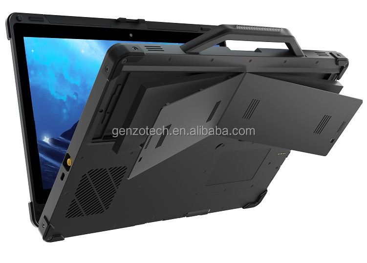 GENZO factory Rugged laptop13.3 inch Fully Rugged Laptop, rugged notebook computer with Barcode Fing