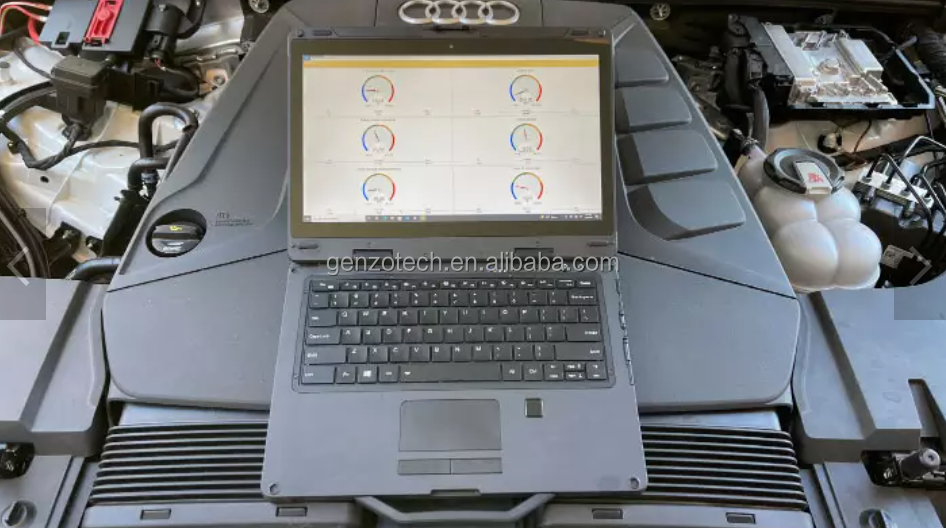 GENZO factory Rugged laptop13.3 inch Fully Rugged Laptop, rugged notebook computer with Barcode Fing