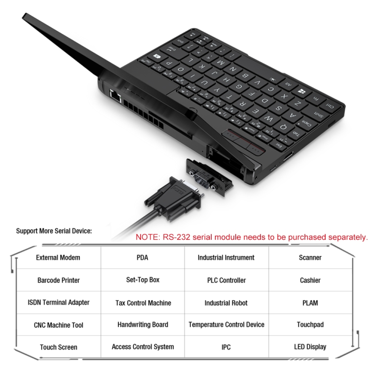 New Modern GPD Pocket 3 Mini Laptop 8.0 inch 8GB+512GB Gaming Computer Laptop