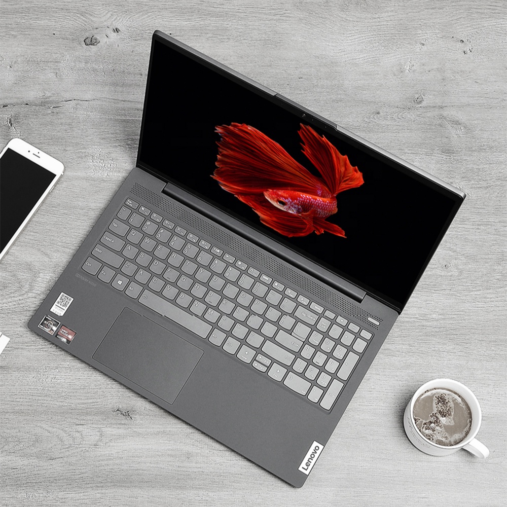 Original Lenovo Xiaoxin Air15 Laptop 15.6 Inch Ryzen R5 5500U CPU 16G DDR4 512G M.2 NVMe SSD Noteboo