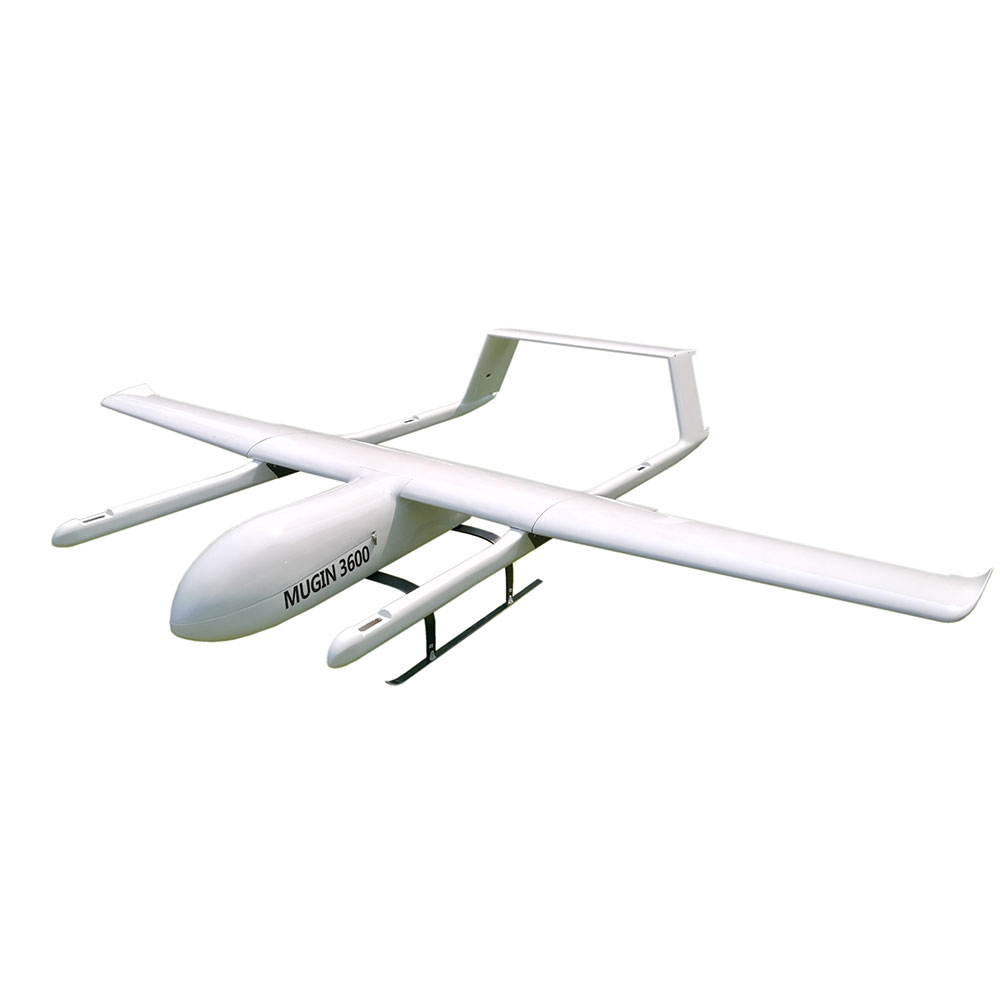 Mugin V3600S H-Tail Fiberglass VTOL UAV with power