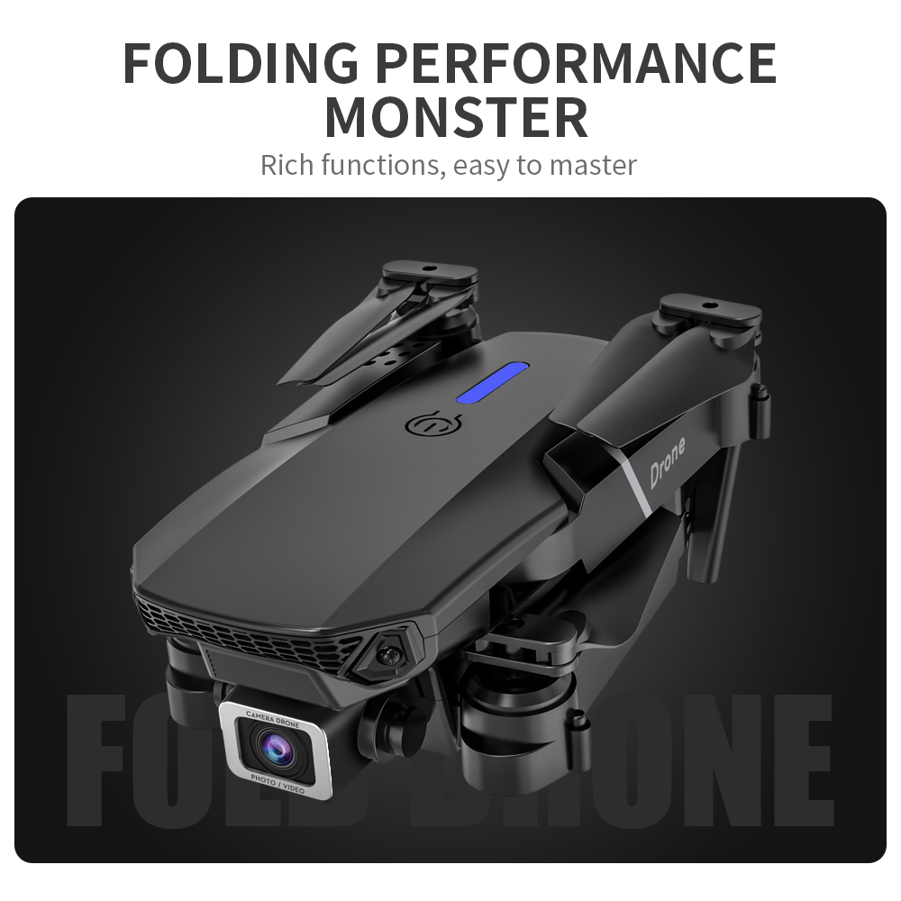 E88 uav 4K HD Drone 4K Four Axis Aircraft 20 Minut