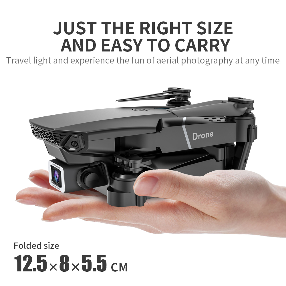 E88 uav 4K HD Drone 4K Four Axis Aircraft 20 Minut
