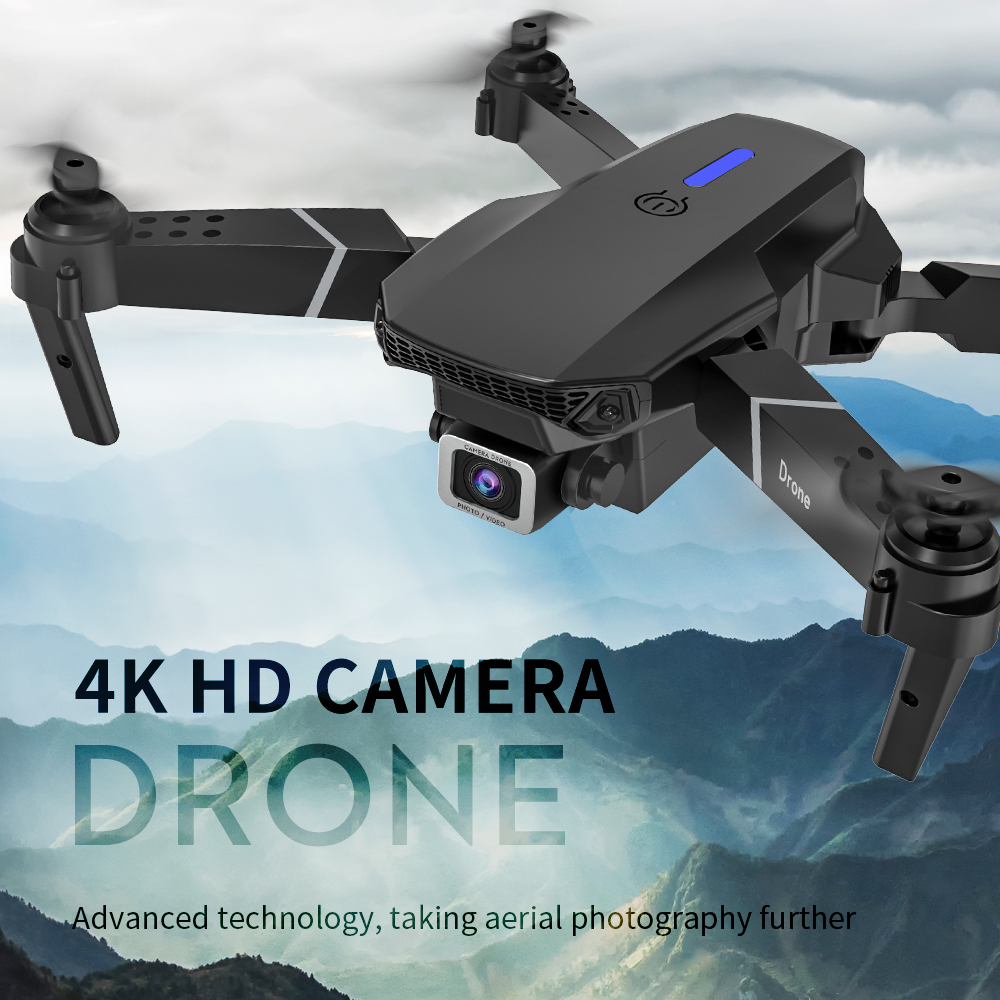 E88 uav 4K HD Drone 4K Four Axis Aircraft 20 Minut