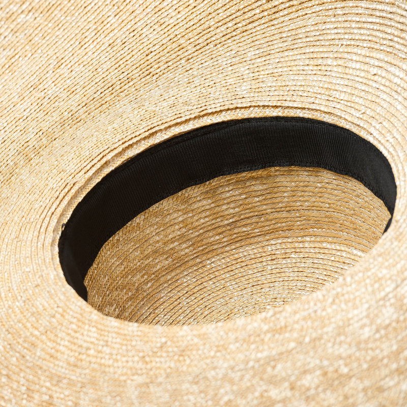 Wholesale Straw Hats for Women Wheat Braid Wide Rim 1.2M Straw Hat Oversize Beach Hat Boater Sombrer