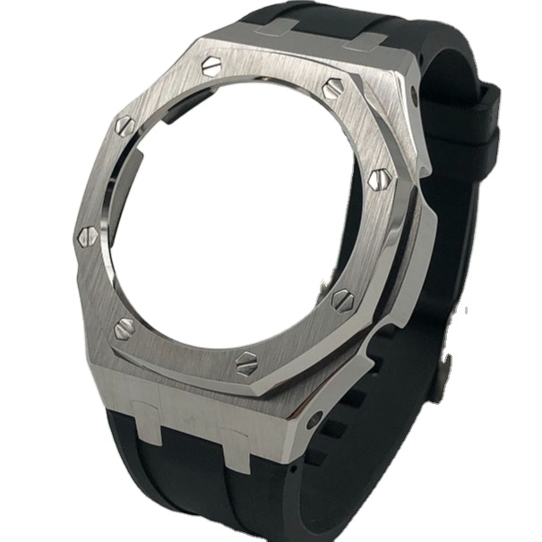 4rd g shock ga2100 Stainless Steel Case Crown Watc