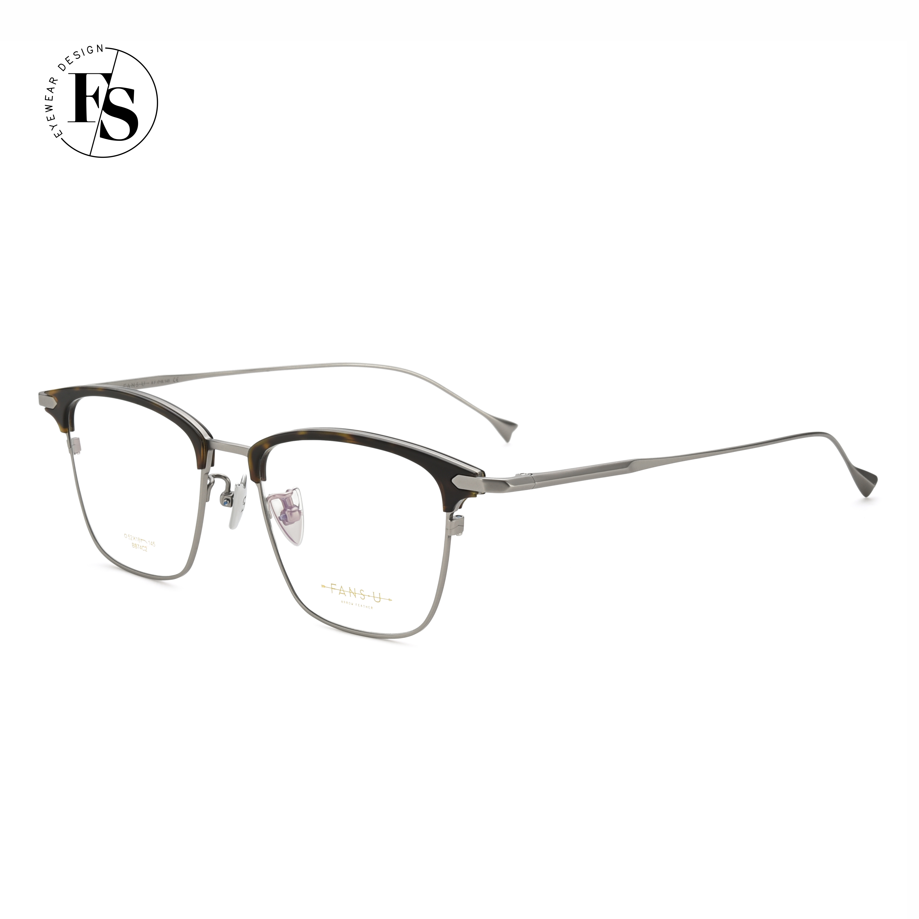 Unique in the whole network eyeglasses Frames High-quality elite group titanium metal Frame eyewear 
