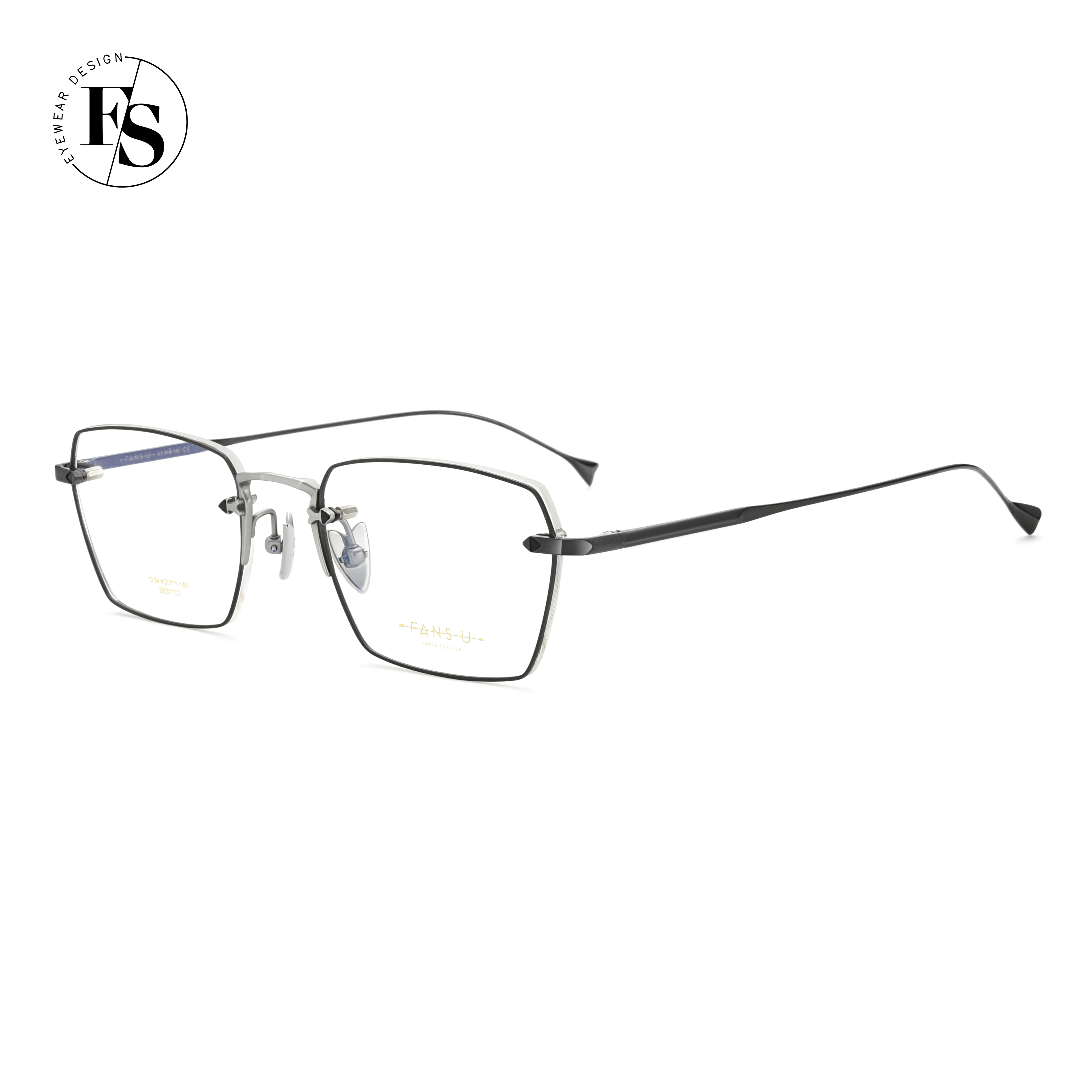 2022 wholesale titanium eyewear optical eye glasses frames spectacle eyeglasses frames for women men