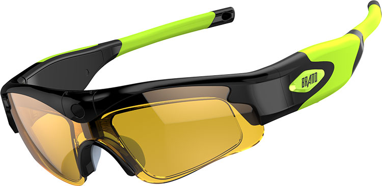 Camera on Glasses 1080P Video Sunglasses with Camera Wide Angle View with UV Protection Eyewear Ligh