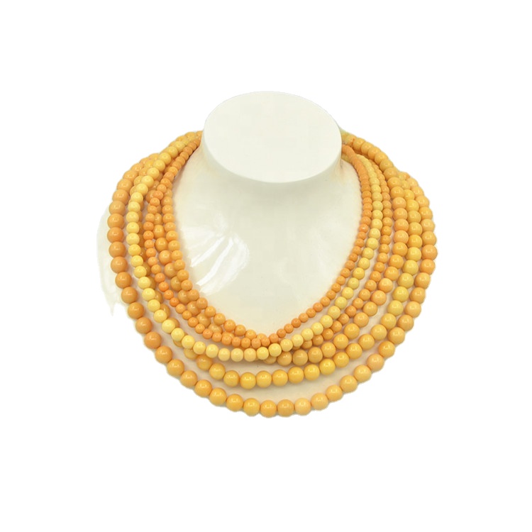 Natural Jade Spiritual 7mm Burma Yellow Jadeite 10
