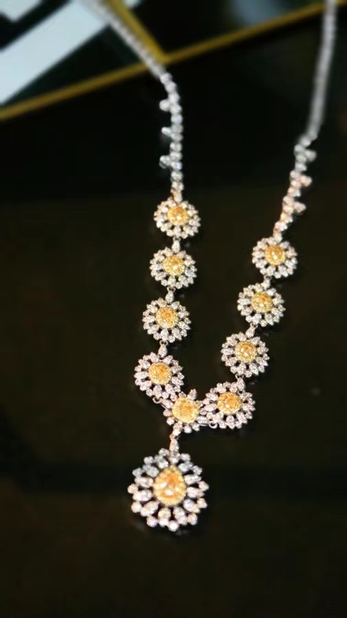 solid gold jewelry wholesale Pendant jewelry for women fashion 2022 with Diamond luxury jewelry amer