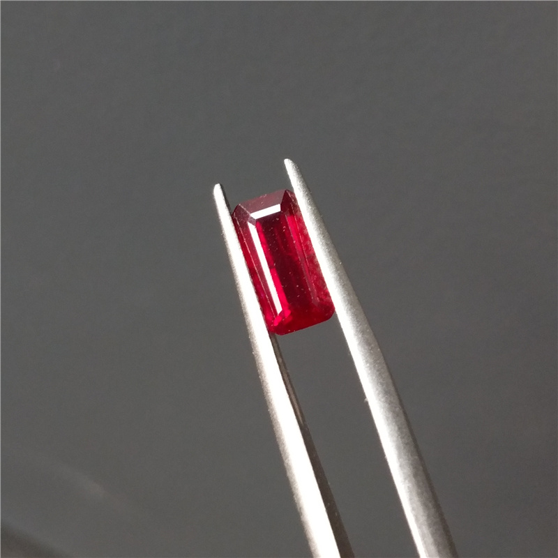 New arrival natural ruby stone from Mozambique non-burning blood red rings pendants customization je