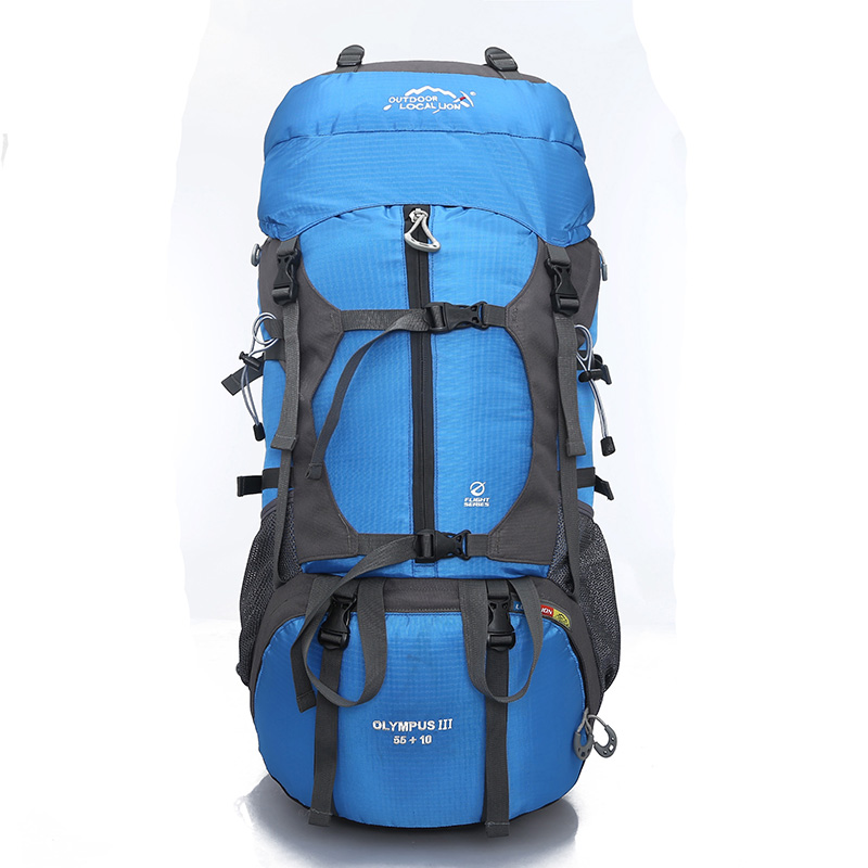 80L Waterproof hiking Mountaineering Backpack trav