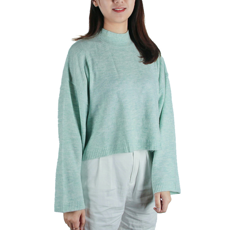 New Design Autumn Winter High Neck Turtleneck Drop