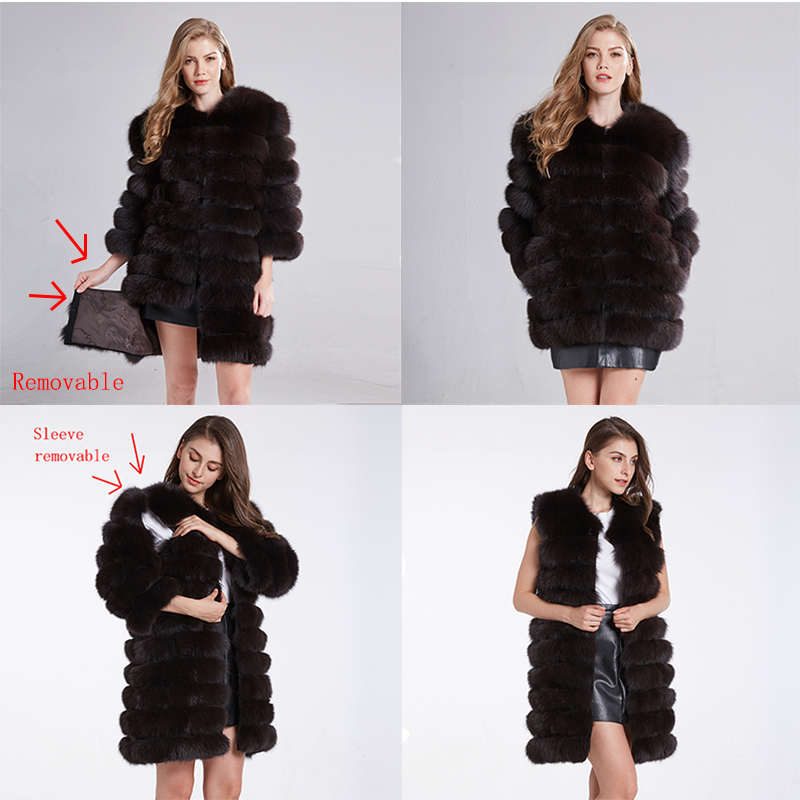 Good Quality Fashion Women's Coats 2022 Winter Fox Fur Coat For Women